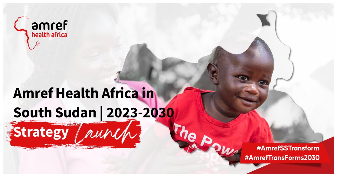 Did you know that #Amref has been operating in South Sudan since the 1970s? Join us on March 1st, 2024 as we unveil our strategic plan for 2023-2030. #AmrefTransForms2030 <a href="/Amref_Worldwide/">Amref Health Africa</a> <a href="/amrefit/">Amref Italia</a> <a href="/AmrefTanzania/">Amref Tanzania</a> <a href="/Amref_UK/">Amref Health Africa UK</a> <a href="/AMREFFlyingDocs/">AMREF Flying Doctors</a>