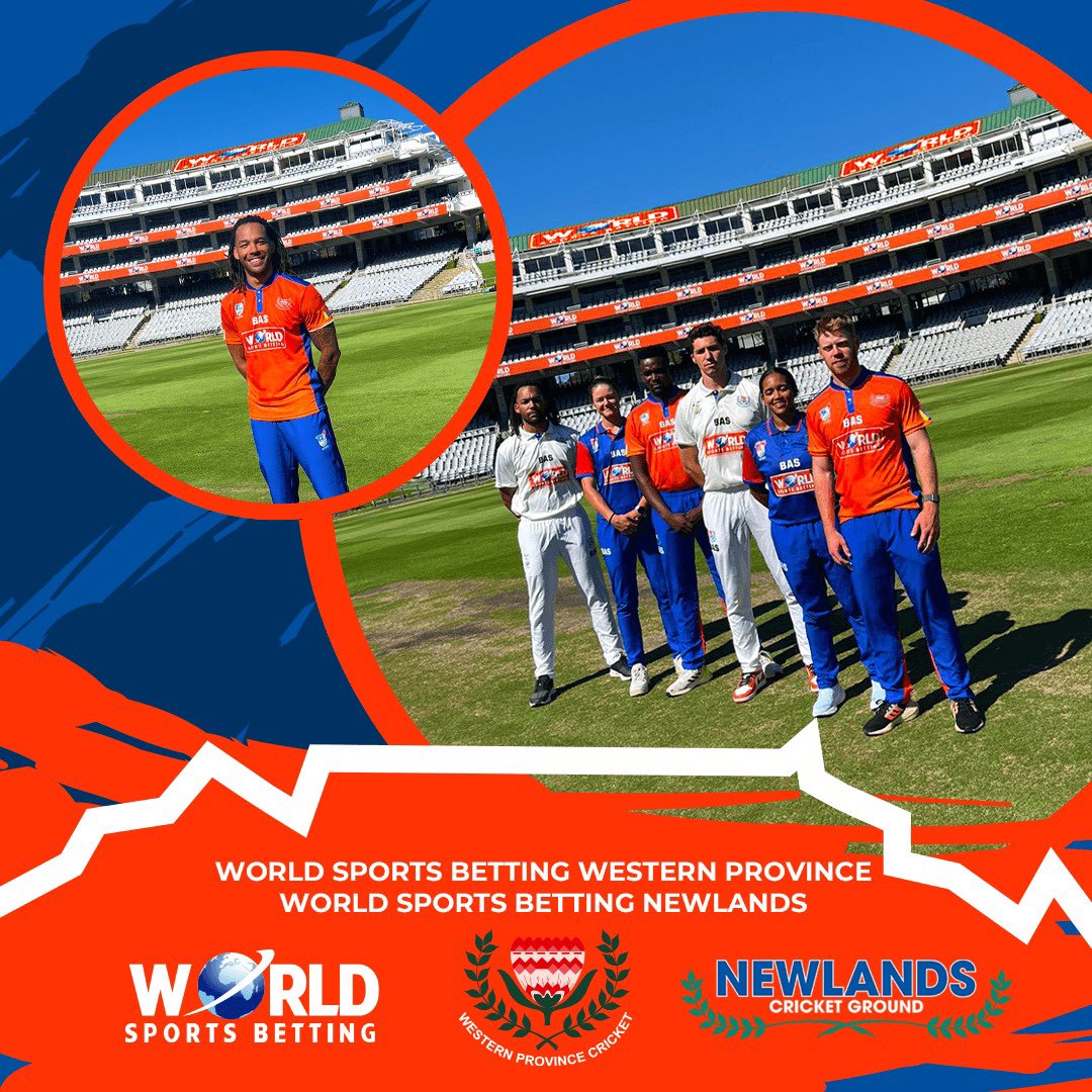 Thrilled to unveil our latest partnership! 🏏 World Sports Betting steps up to the crease as the proud sponsor of Western Province Cricket and the iconic Newlands Cricket Ground. Let the game begin! #WorldSportsBetting #CricketSponsorship #HittingBoundaries #WesternProvince…