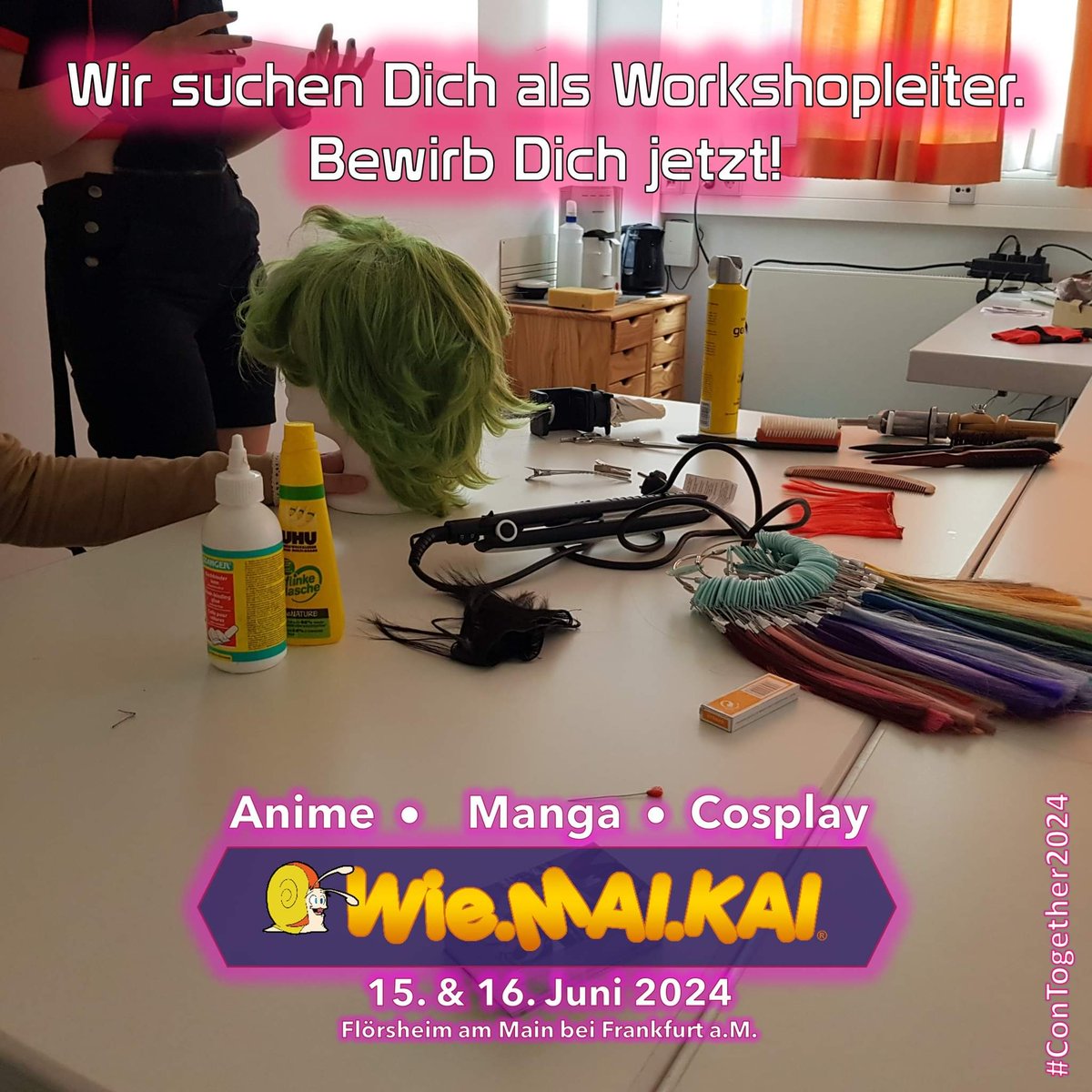 wiemaikai's tweet photo. ✂ Wir suchen für die Wie.MAI.KAI 2024 wieder tolle Workshop- und Präsentationsbeiträge.
Meldet euch bei uns, wenn ihr Teil der Wie.MAI.KAI 2024 sein wollt!
Jetzt bewerben:
https://t.co/NrdaqnWdDF
#wiemaikai #wiemaikai2024 #wmk2024 #wmk #workshops #workshop #vorführung https://t.co/P0Mkw6eHbH