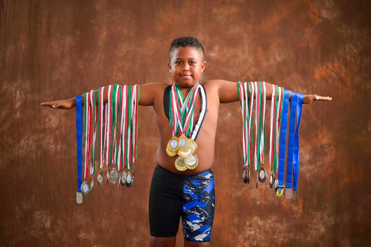 TilyScout's tweet photo. Today, Feb 22, we celebrate #FoundersDay. At just 11, Mijoro epitomizes scouting values, excelling in swimming since age 5. His dedication shines through numerous medals. Mijoro's self-discipline extends from studies to training, embodying Cub Scout ideals⚜️#Scouts @worldscouting https://t.co/R873QSgOUF