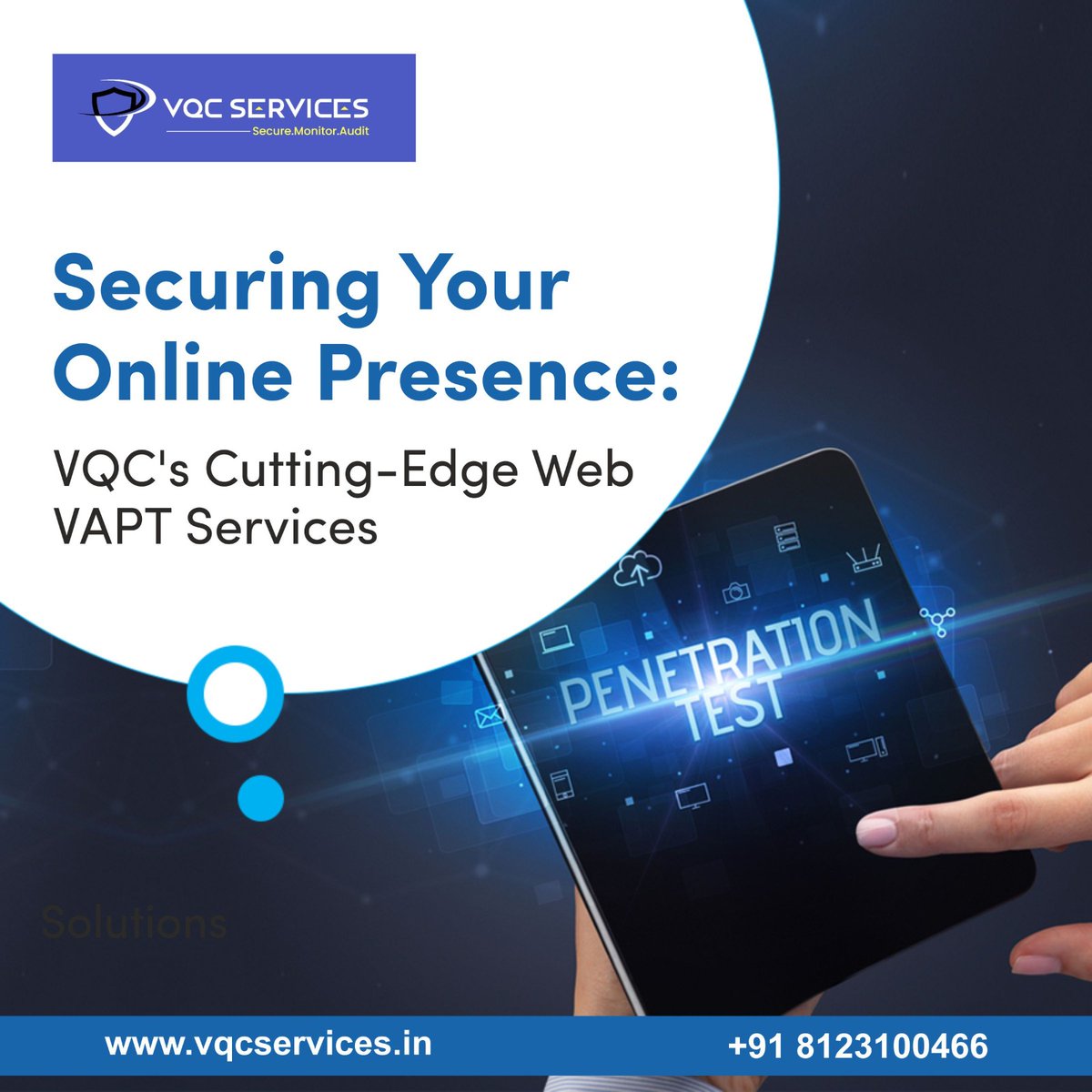 VqcInfo's tweet image. Safeguard Your Cyber Space: VQC&apos;s Web VAPT Services! 🖥️🔒

Contact us at: +91 81231 00466
Visit us at: vqcservices.in

#VQCServices #CyberSecurity #WebVAPT #OnlineSecurity #DigitalProtection #CyberDefense #VulnerabilityAssessment #DataProtection #InternetSecurity