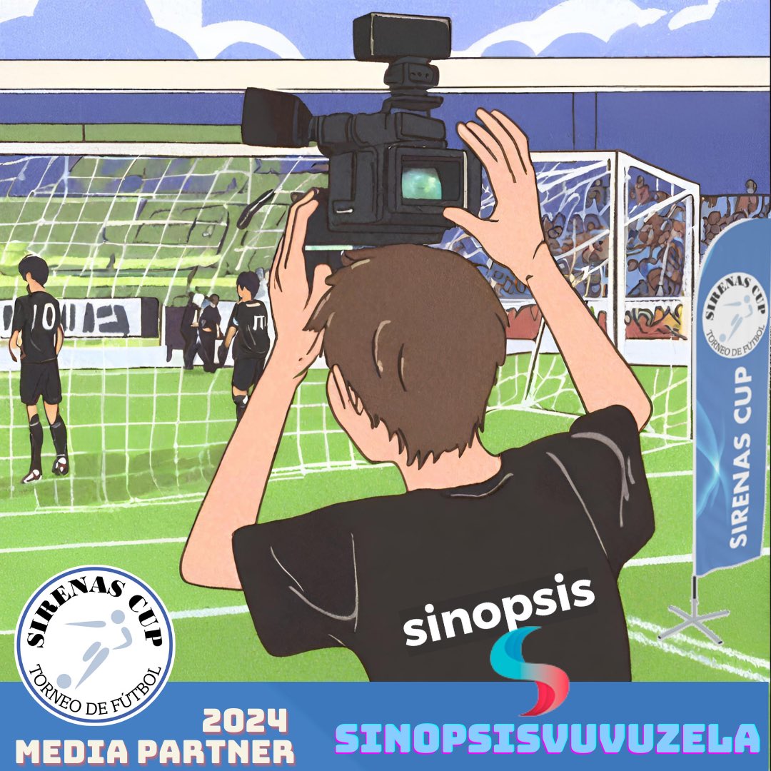 Contamos con @sinopsisvuvuzela como Media Partner del torneo Sirenas Cup 2024 ⚽️🥅 

Retransmitiremos partidos 👏🏻👏🏻 
Os daremos información más adelante 🎥
.
#torneo #torneofutbol #murcia #cartagena #lamanga #lamangadelmarmenor #sirenascup #futbolemotion #futbol #fútbol