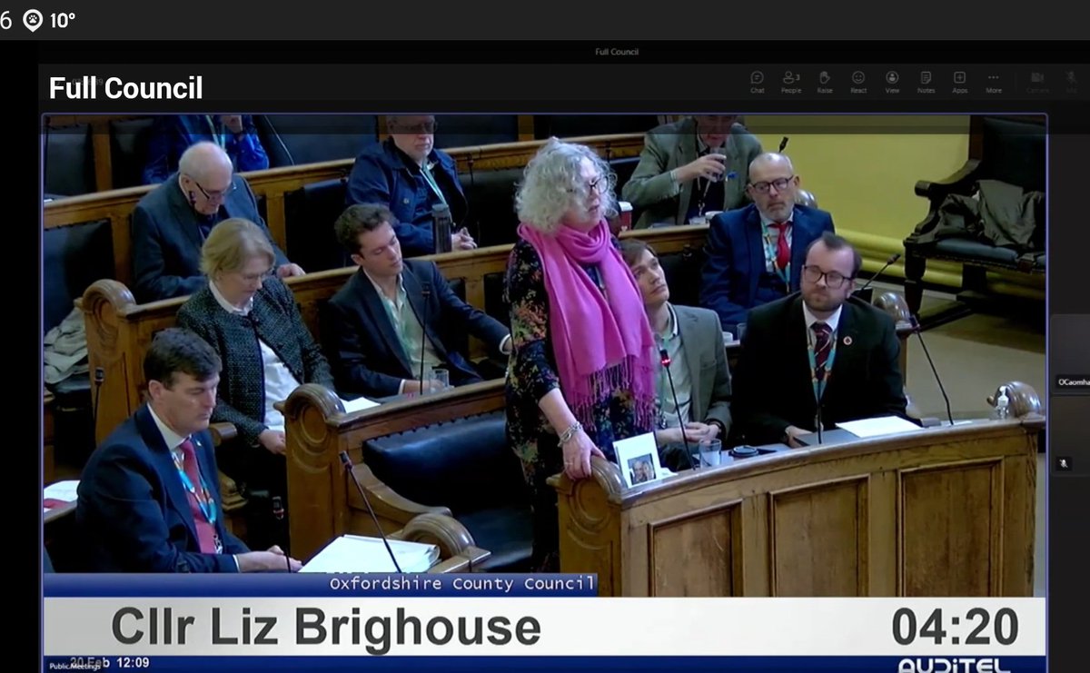 Yesterday OCC Labour leader Liz Brighouse said: 'Councillor Gant I can assure you that with every breath of my body I will stop you from implementing Workplace Parking Levies.' She then voted in favour of spending millions developing a workplace parking levy. Don't be like Liz.