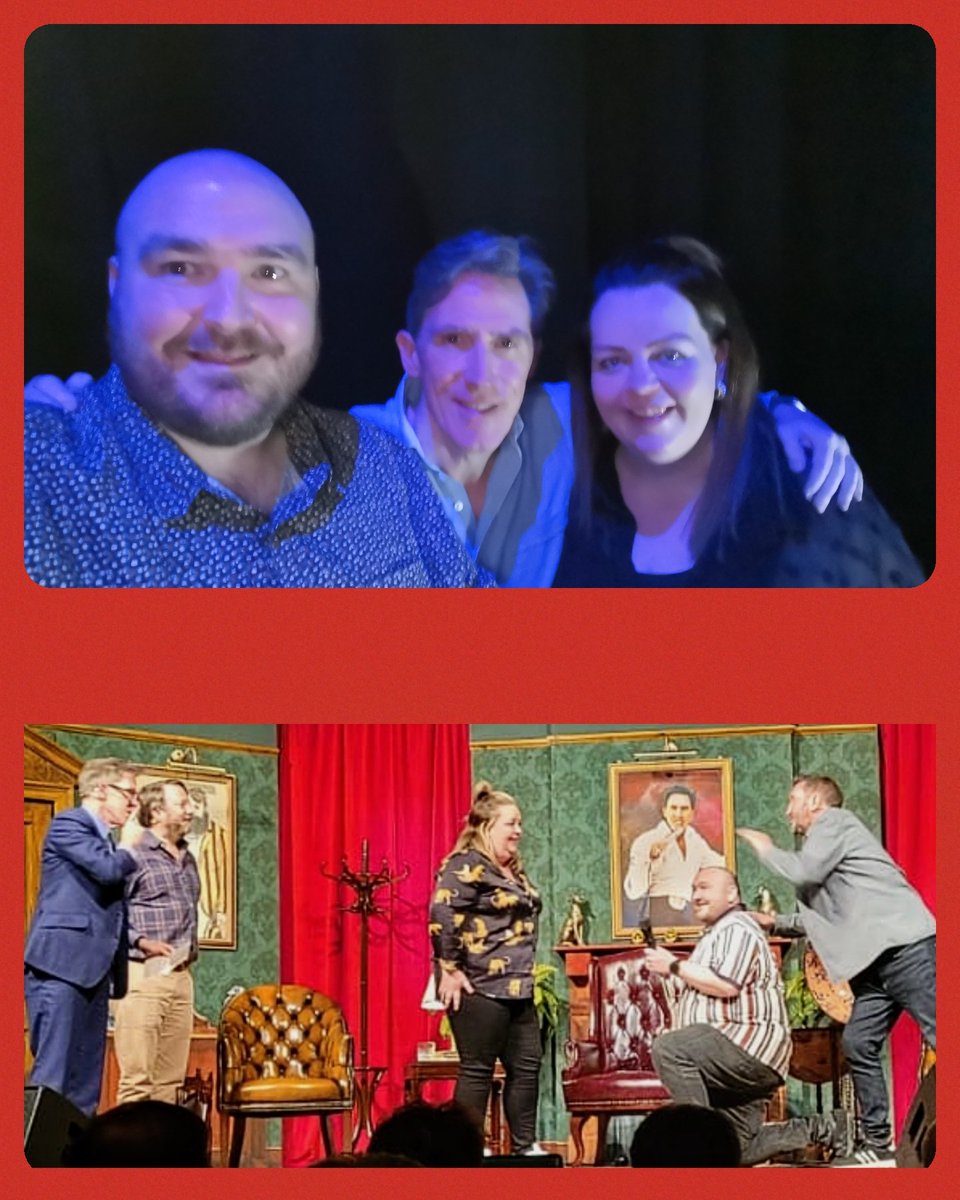 rosskmp's tweet photo. Brilliant night @RobBrydon. Thank you to @perthTCH for arranging for us to meet up with Rob after the show. 20 months after getting engaged onstage with himself and our first night out as parents . Thank you to @RobBrydon for taking the time. Fantastic performer and a gentleman. https://t.co/KPBQyYlP7T