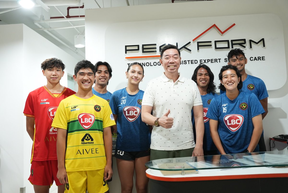 KayaFC's tweet photo. Strength, resilience, &amp; recovery—for the past 8 years, @PeakFormManila has been a pivotal part of our journey! 🙌

Special thanks to Doc Gar and his team for providing exceptional care to our Men’s, Women’s, and Academy players! 💪🏆

#IGoToPeakForm | #UnaKaya🟡⚫️ https://t.co/QBylSfxbtc