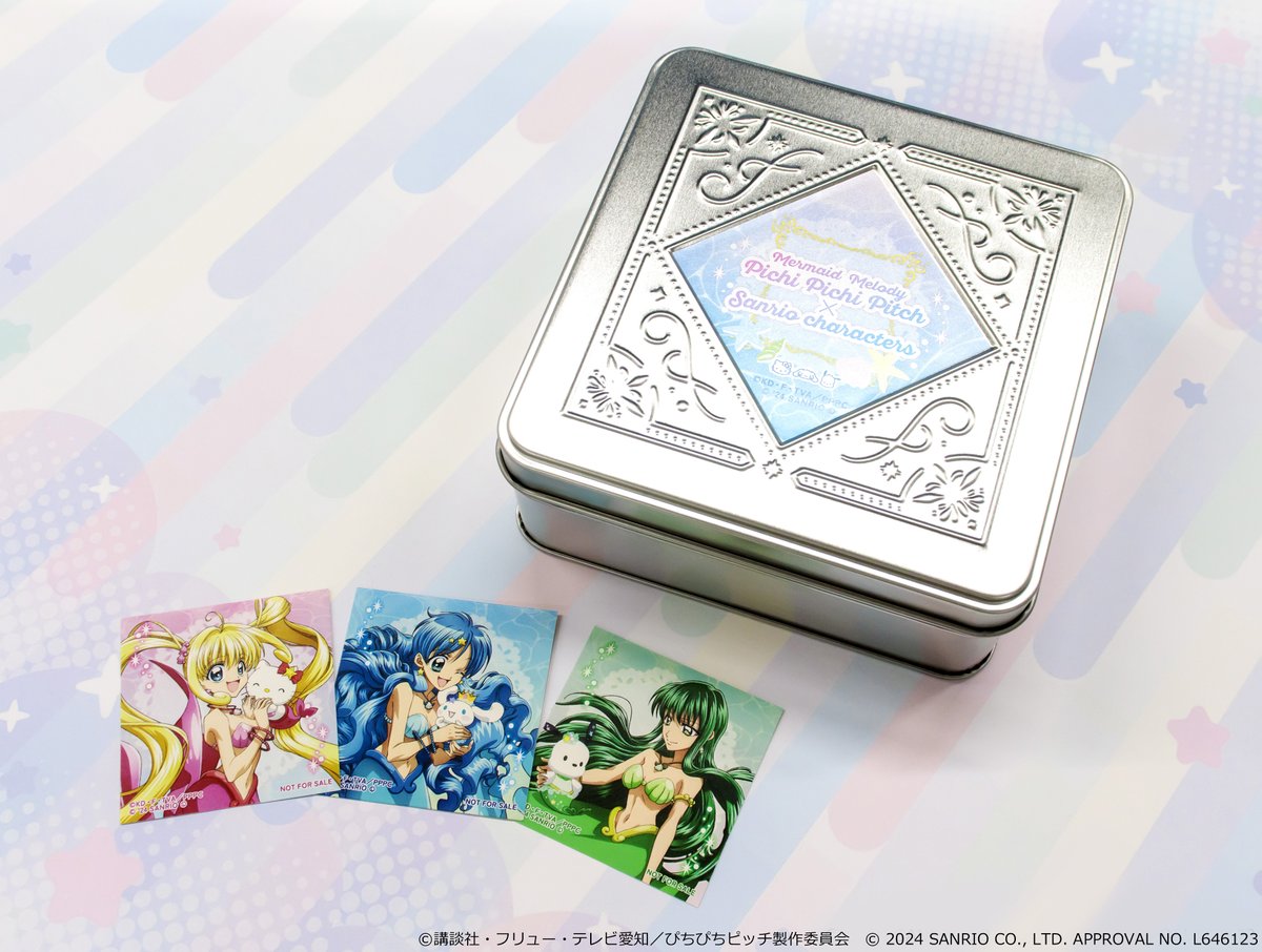 希少✨キャンバスアート10【にじいろバニー】ちびちび 新宿にて開催中‼️／ #ぴちぴちピッチ×#サンリオキャラクターズ POP UP