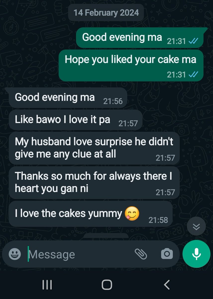 NiyyahC's tweet photo. This time last week i was delivering Val cakes to clients &amp; getting great reviews 😊. 

Thank you so much for the likes &amp; Rts, i appreciate it so much &amp; i don't take it for granted🙏. 

We're available to take your cake orders, pls send a DM or use the link in Bio to contact us. https://t.co/jBUwQRC8ls