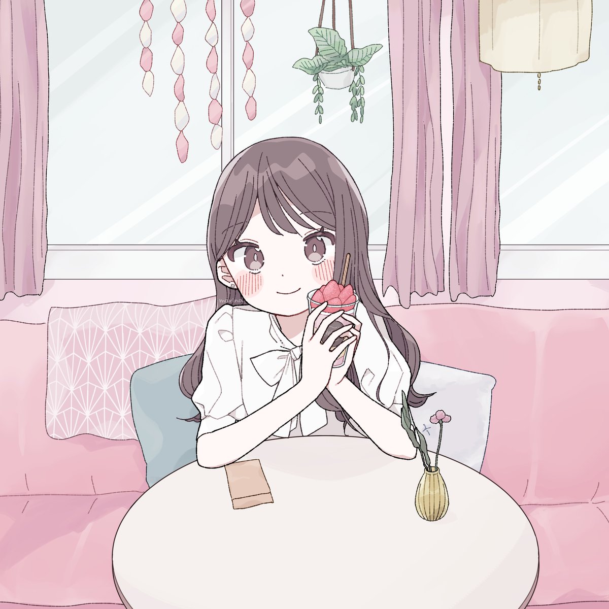 「イラストご依頼募集中SNSアイコン、歌ってみた用サムネイル、楽曲MV、LINEス」|毬那🌸LINE着せかえ発売のイラスト