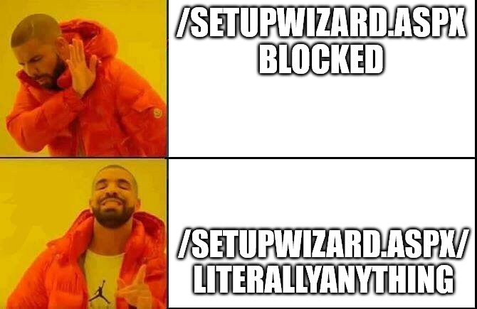 A crazy complex and high efforts needed authentication bypass!
Autsch...