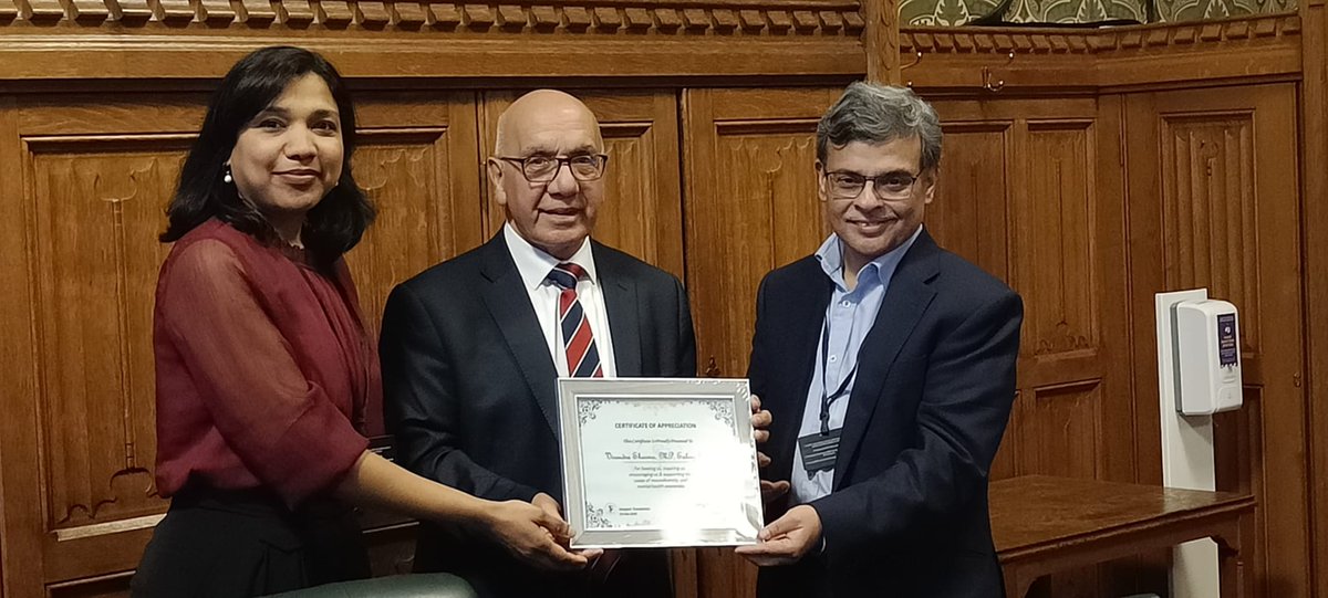 jayantaray's tweet photo. Exciting Update!
As a PhD researcher (practice based) at  #DMU focusing on community resilience through Creative Arts and media,  discussed my research at the Parliament. Hosted by Virendra Sharma, MP, Ealing Southall #CommunityResilience #ResearchImpact #CollaborationOpportunity https://t.co/4kaXtc3Ybm
