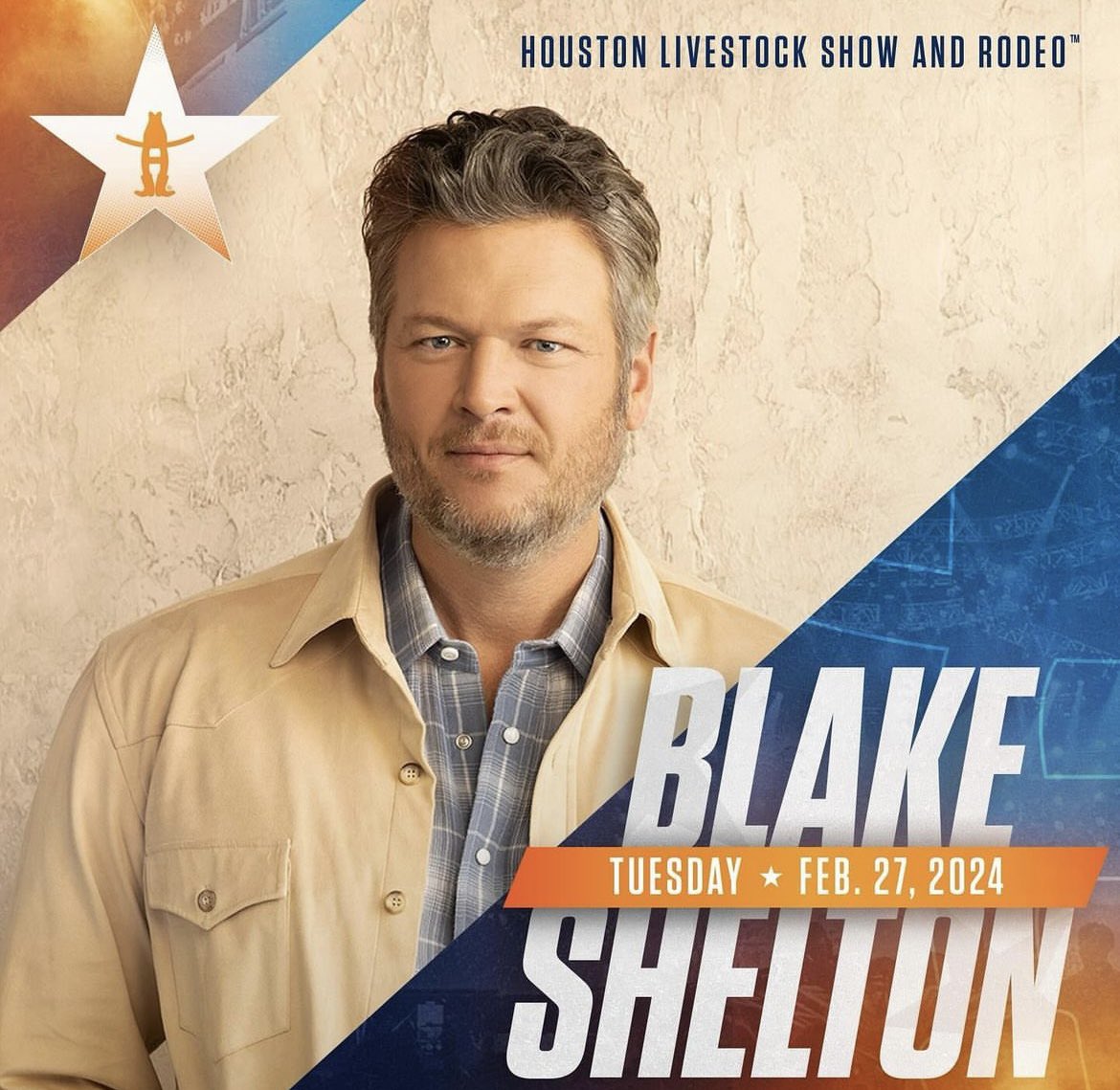 DBlakeSShelton's tweet photo. See yall @RODEOHOUSTON on February 27th!!!!tickets already on sale. https://t.co/Pe6t3rHJDe