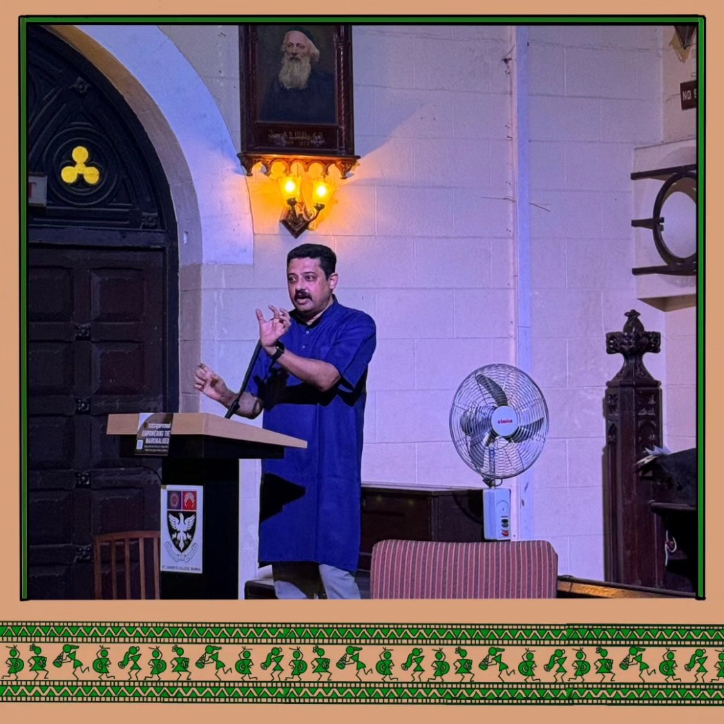 NitiSamvaad's tweet photo. A special thanks to our Keynote Speaker, Professor R Ramakumar, whose talk on the importance of reading numbers right in the economy and how we look at them are words which will surely ring in the ears of our future policymakers for decades to come. https://t.co/o13OJ5xBSy