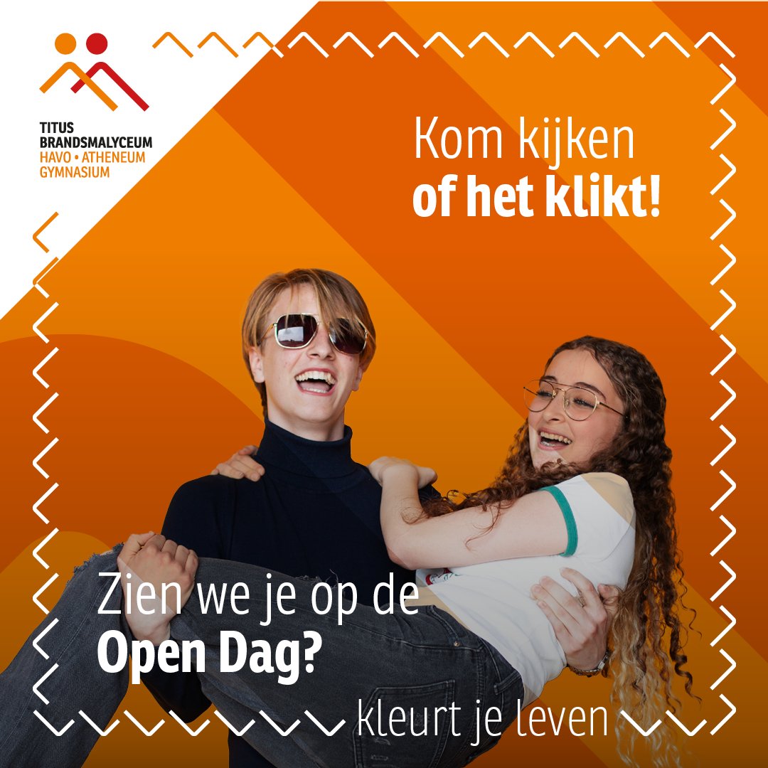 Wil je meer weten over onze school? Wil je de sfeer proeven? Wij ontvangen je graag tijdens onze Open Dag op vrijdag 1 maart.
