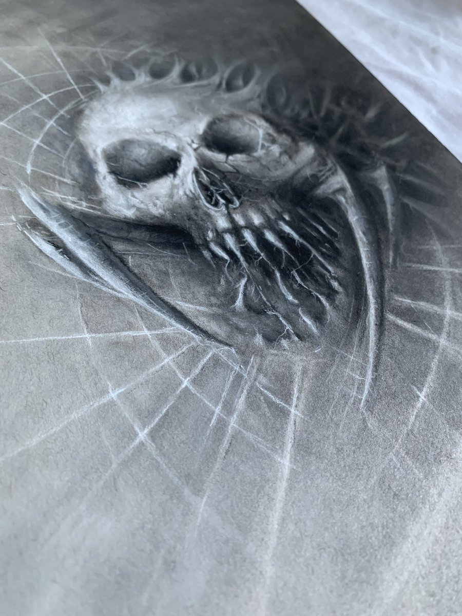 I reworked two older skull pieces the last couple of days!