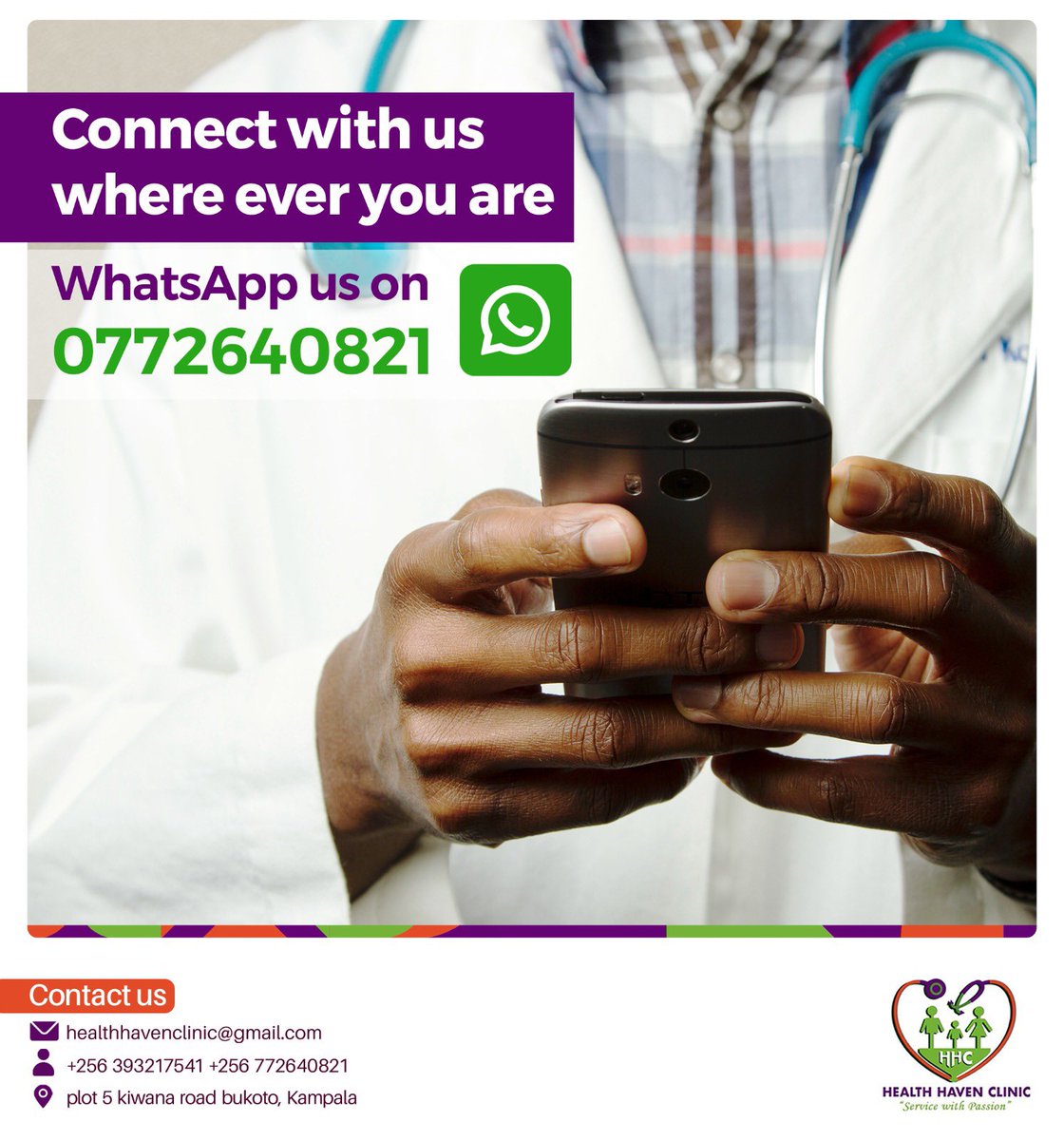 healthhavenug's tweet photo. 📱 Got questions about your child's health or need to schedule an appointment? Simply message us on WhatsApp and our team at Health Haven Clinic will be happy to assist you. Your child's health is our priority! #ParentConnect
#HealthHavenClinicUg https://t.co/8mE7NMt1Tj