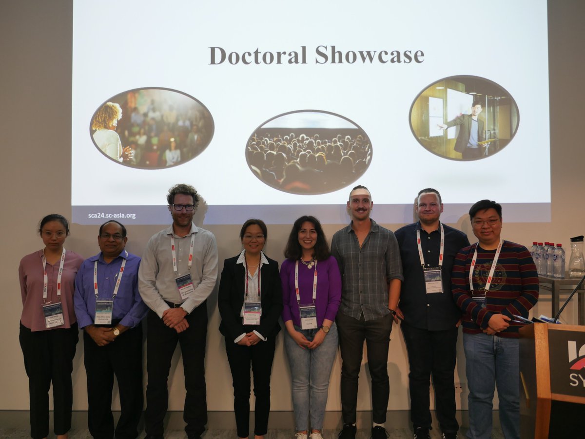 💡3 Minute Thesis at #SCA2024!💡 Congratulations to all the participants for their outstanding presentations: Jingji Zhang, Erik Buchholz, & Maximilian Höb. Thank you to the judges: Prof Dhabaleswar Panda, Prof Richard Sandberg, & Dr Jingbo Wang. Winner announced 10am tomorrow.