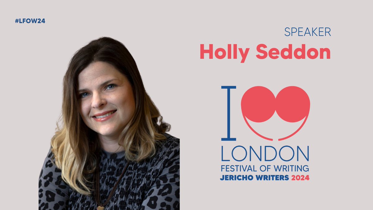 Author Holly Seddon @hollyseddon will be joining us at this year's London Festival of Writing! Holly will be leading a workshop on the writer/day job struggle. Tickets are available now: tinyurl.com/jwLFOW24 #LFOW24