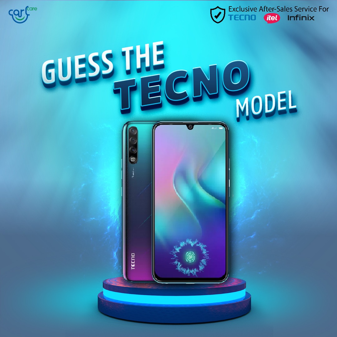 Guess the #Tecno Model⁉️
Hint: Touch screen fingerprint
#TECNOSmartphones #GuessGame #comment