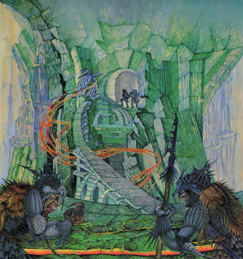 Ron Lacy on X: "For #FEBRUARY 1984 'The Bridge of Khazad-dum' Roger Garland  (1950-2017) *The 1984 J.R.R. Tolkien Calendar* (Ballantine Books) for  February #illustration #illustrationart #illustrationartists #RogerGarland  #JRRTolkien #TheLordOfTheRings ...