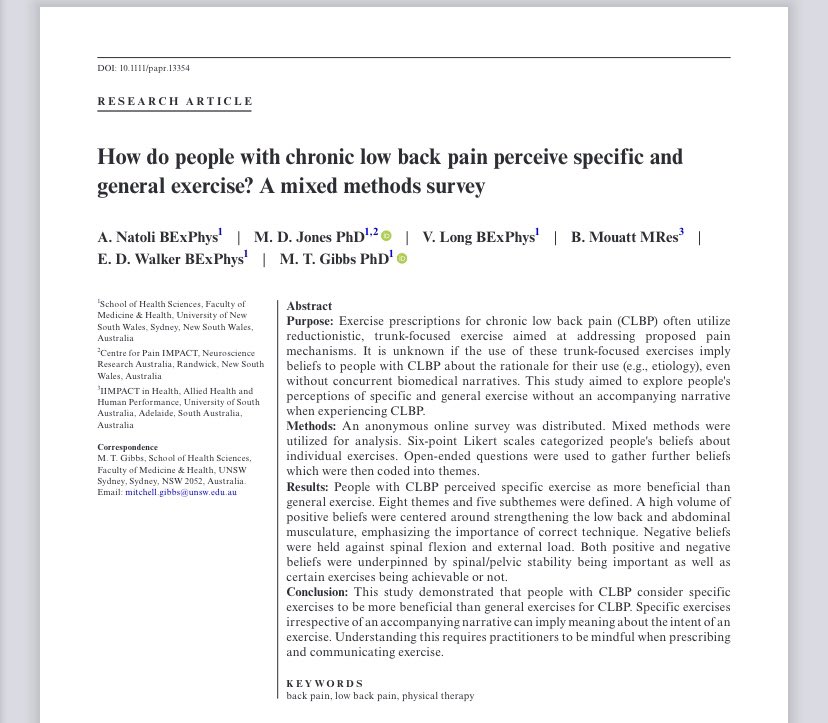Mitch Gibbs, PhD (@mitchtgibbs) on Twitter photo Well done to <a href="/UNSWMedicine/">UNSW Medicine & Health</a> <a href="/PainIMPACTNeuRA/">Centre for Pain IMPACT</a> PhD student <a href="/Andrewexphys/">Andrew Natoli</a> for his first, first author publication from his internship work. A follow-up interview study from his hons will hopeful be coming soon too!🤞- huge achievement mate, keep it up! onlinelibrary.wiley.com/doi/full/10.11… Well done to <a href="/UNSWMedicine/">UNSW Medicine & Health</a> <a href="/PainIMPACTNeuRA/">Centre for Pain IMPACT</a> PhD student <a href="/Andrewexphys/">Andrew Natoli</a> for his first, first author publication from his internship work. A follow-up interview study from his hons will hopeful be coming soon too!🤞- huge achievement mate, keep it up! onlinelibrary.wiley.com/doi/full/10.11…