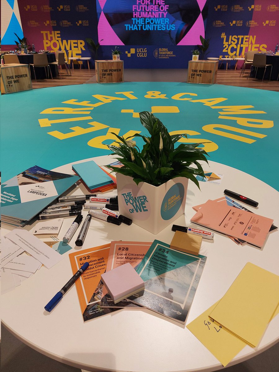 🟡#UCLGMeets 2024 Retreat 🌼🦋🌏

📌Day 3: Factory of the Future

Today, we'll facilitate forward-thinking dialogues about the trends and coalitions shaping the future world. 

Get ready for an engaging day centered around people, peace, and our planet! 🌍🕊️👨‍👩‍👧‍👦