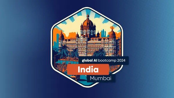 Global AI Bootcamp 2024 Mumbai 

Registrations are open now!!!

Seats are limited, so act quickly! 

CC: @KasamShaikh @dearazure_net @GlobAICommunity

forms.office.com/pages/response…

#ai #mumbai #GlobalAIBootcampMumbai
#community