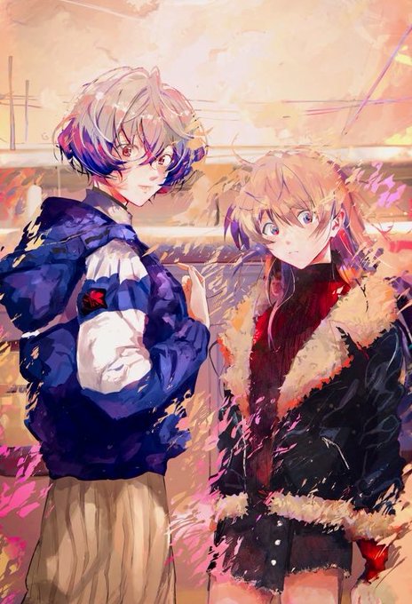 レイ&amp;アスカ 再掲#エヴァ 