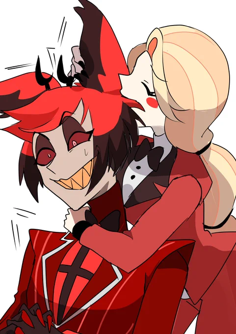 #charlastor耳の付け根を吸いたい 
