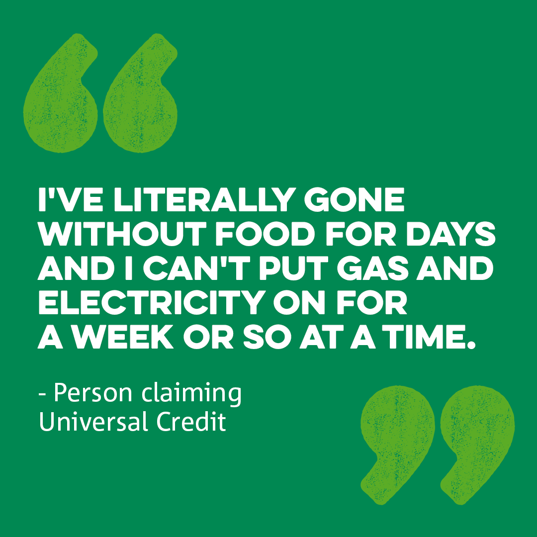 TrussellUK's tweet photo. 🚨 Last month, more than half of people receiving Universal Credit were unable to afford enough food.

And 780,000 people receiving it have needed to use a food bank.

This isn’t right. We need the UK government to take urgent action. ⤵️ https://t.co/8r2g8OIx8J
