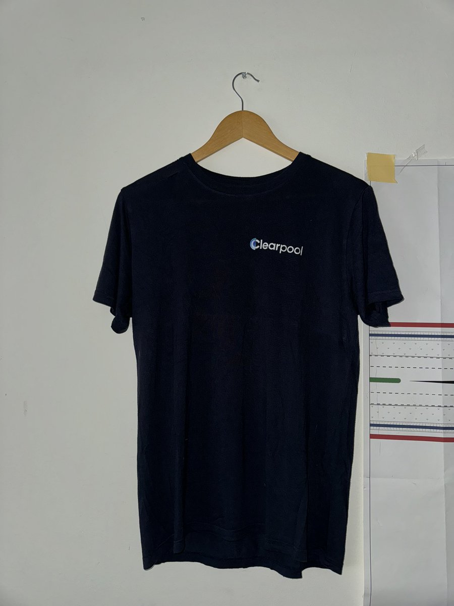 meahao's tweet photo. This was sent to me by @Rob8830 back in 2022. It's a bit small for me now, but it's still one of my favorite T-shirts.

Looking forward to a bullish year ahead for $CPOOL. 
But let's kick things off today with a ByBit listing! 🏊 https://t.co/nBd1I5VhM1
