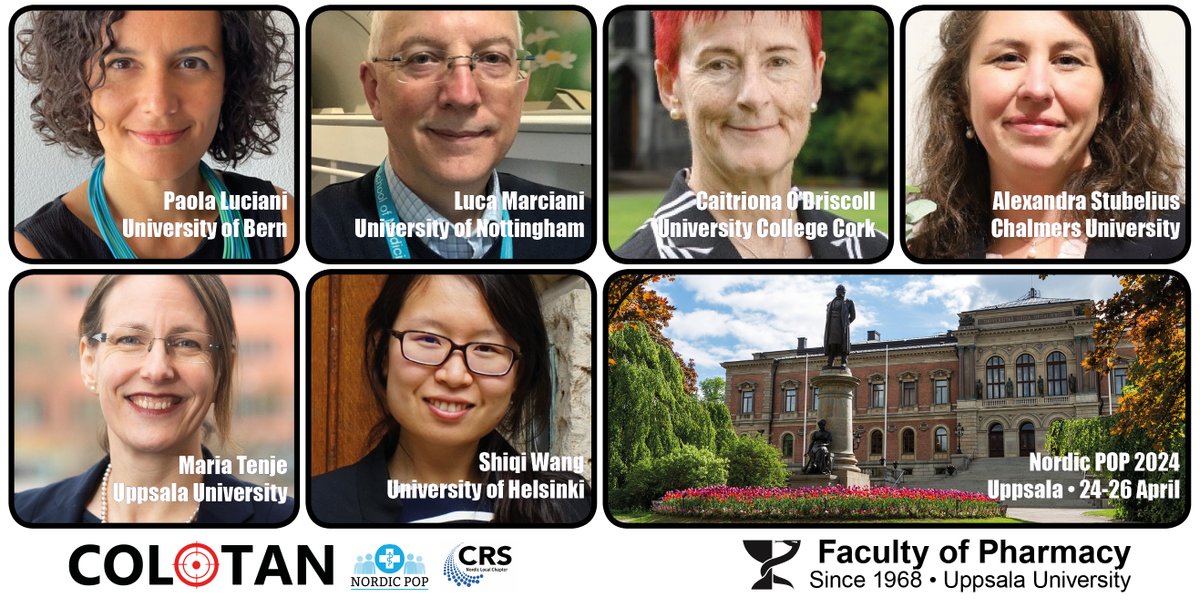Farmaceutiska fakulteten (@ffakulteten) on Twitter photo 1st-rate LineUp 👉 #NordicPOP 2024 arranged by <a href="/ColotanItn/">COLOTAN - ITN</a> and Nordic POP at @UU_University 24-26 April have updated their scientific program with 6 confirmed #keynotespeakers ✅ Learn More & Register at ilk.uu.se/nordicpop24/ 1st-rate LineUp 👉 #NordicPOP 2024 arranged by <a href="/ColotanItn/">COLOTAN - ITN</a> and Nordic POP at @UU_University 24-26 April have updated their scientific program with 6 confirmed #keynotespeakers ✅ Learn More & Register at ilk.uu.se/nordicpop24/