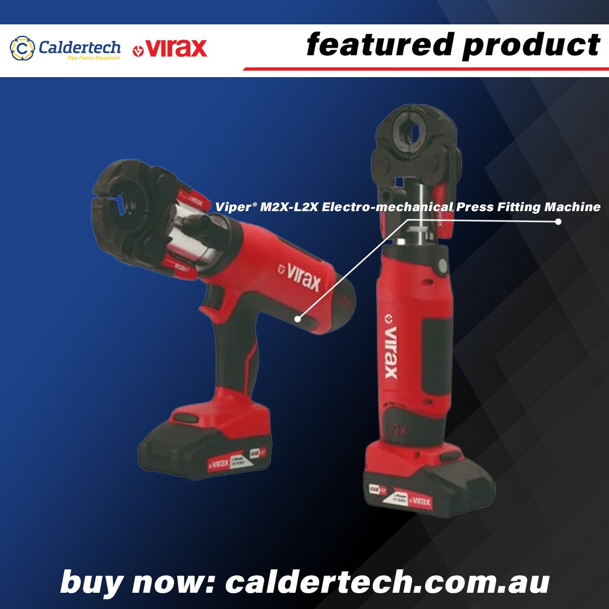 Crimping lit and under control: the LED ring lights up the work area at 360° and indicates if the crimping is correct.

more details at caldertech.com.au
exclusively distributed by Caldertech in Australia