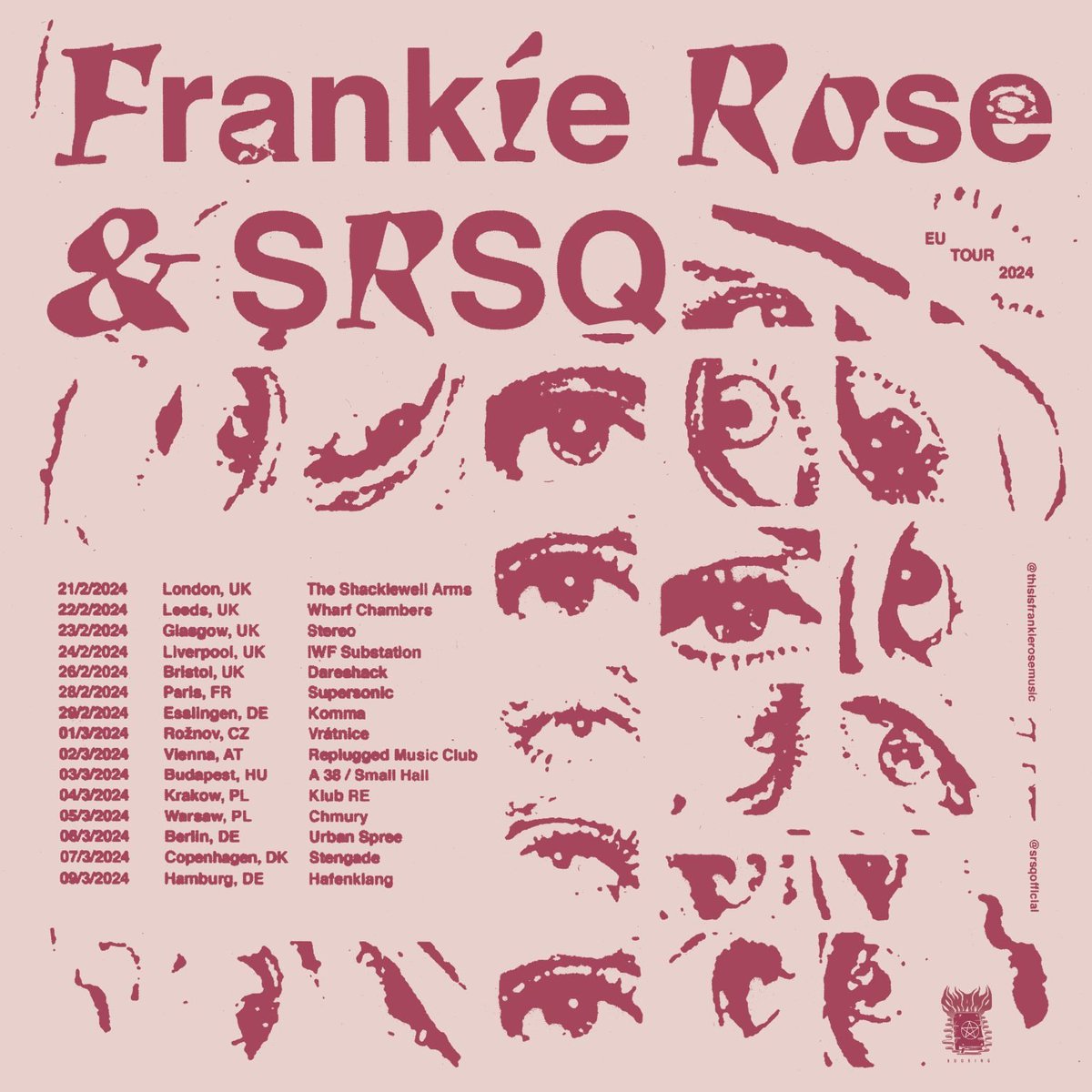 Frankie Rose kicks off her UK tour dates tonight!! 21/2 - London - @ShacklewellArms 22/2 - Leeds - @WharfChambersCC 23/2 - Glasgow - @stereoglasgow   24/2 - Liverpool - IWF Substation 26/2 - Bristol - @dareshack @NightSchoolRecs @heyfrankierose #livemusic #synthpop #music