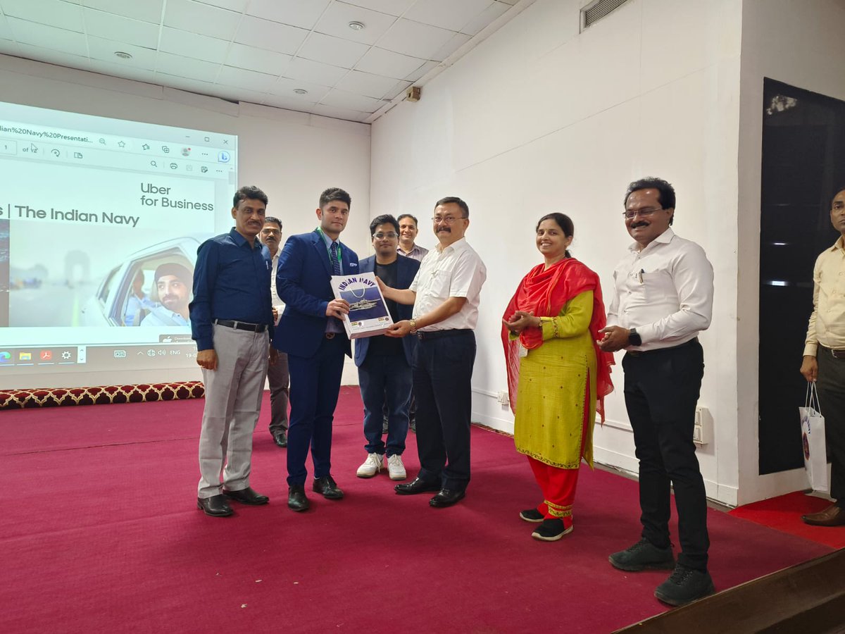 An awareness campaign regarding the #MoU with M/s UBER India was conducted on 19-20 Feb 2024 at #Mumbai for #NavalCivilians of #HQWNC, #NDMbi, and #MOMbi, in collaboration with representatives from #UBERIndia. Approximately 240 Naval Civilians actively participated in the…