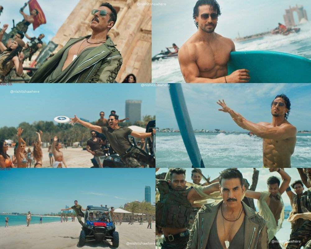 Bade Miyan Chote Miyan Title Track is Out Now 🔥❤️. How is #BMCM Title Track? RATE it ! #BadeMiyanChoteMiyan #AkshayKumar #tigershroff