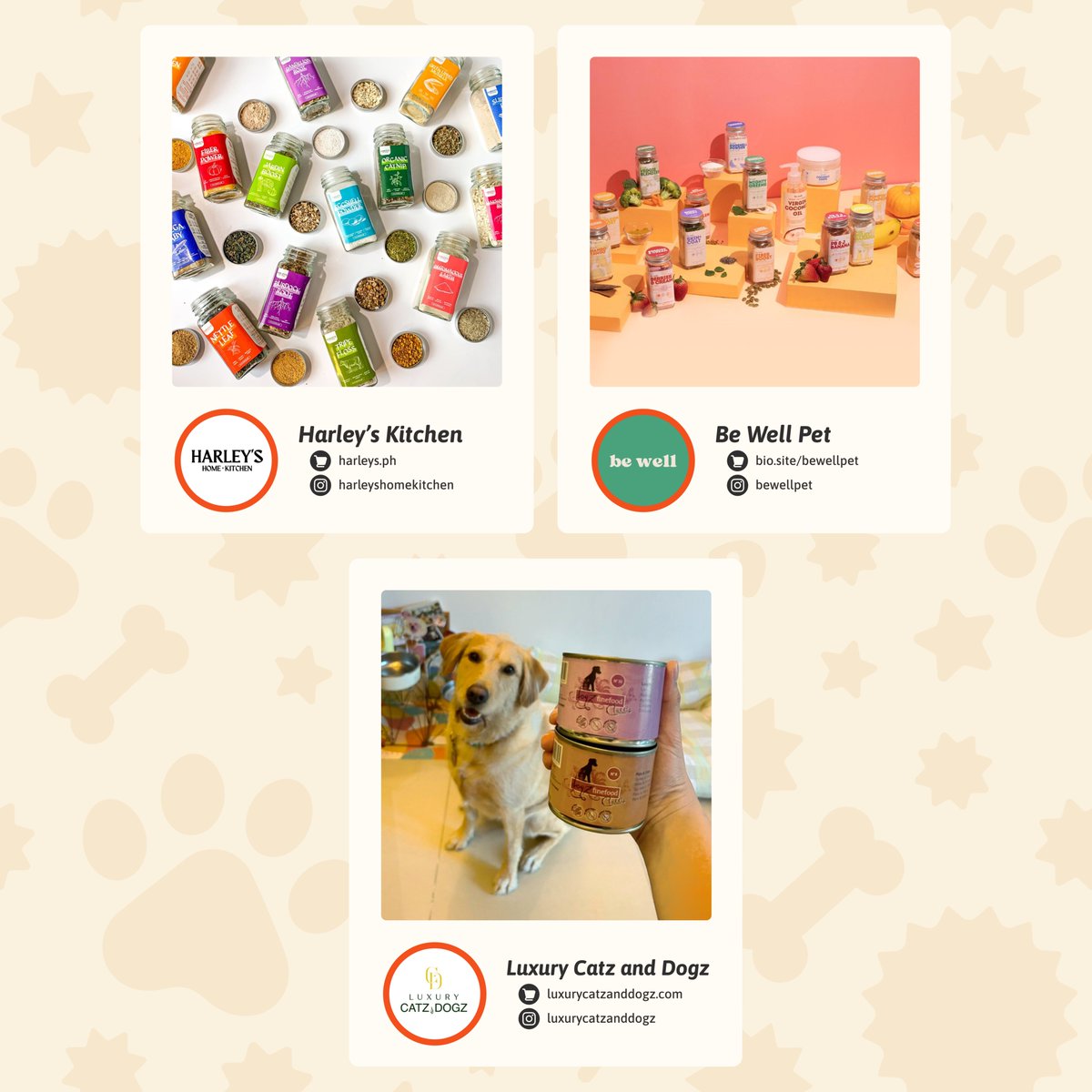 petfriendlys_ph's tweet photo. Swipe for our Friendly Merchants 🤩🫶🏼 We've partnered with your favorites—local and international—to bring you a variety of trustworthy pet products we personally stand behind 🐾🚗

-

#petsph #dogsph #catsph #petevent #petsuppliesph #petfriendlysph https://t.co/NQIXprCc5R