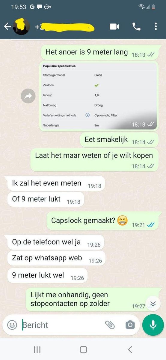 drdunno's tweet photo. Een vierluik over hoe de dialoog over de aanschaf van een #tweedehands #stofzuiger uit de hand kan lopen.π€ͺπ€£π€£
#injegezichtuitlachen #nietmijnstofzuiger https://t.co/LlgcRCWmnA