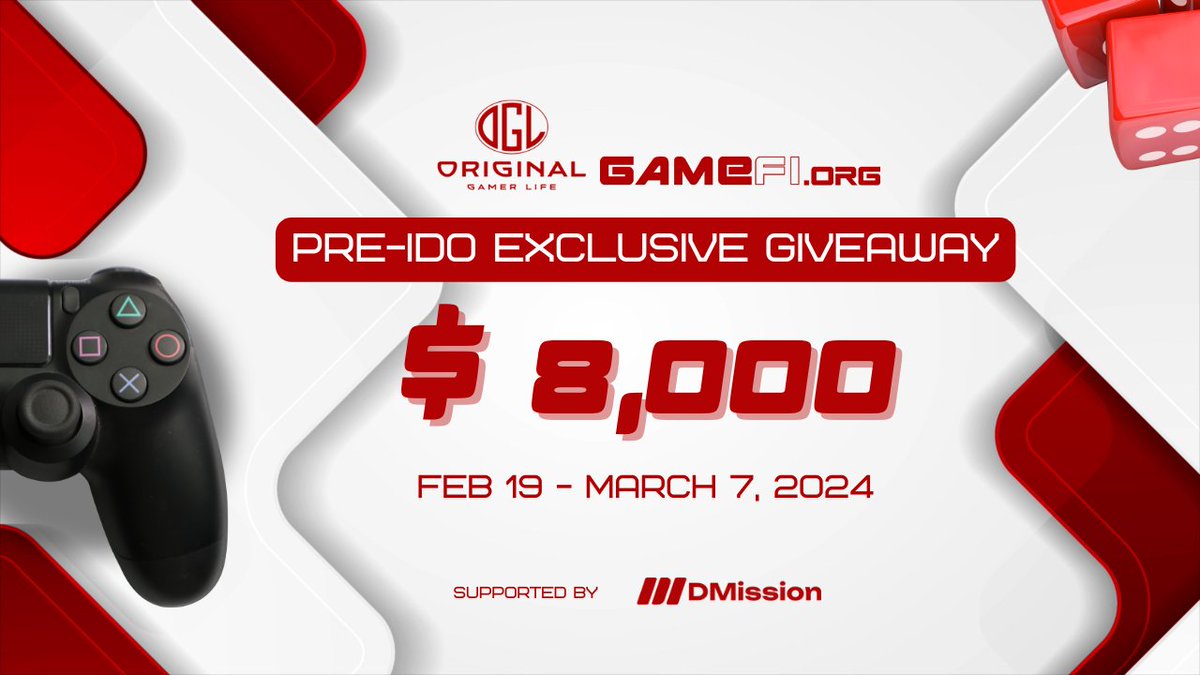 🚀 Unleashing OG Life Pre-IDO Mission: Your Shot at $8,000 in Prizes!

🎉 Get ready to embark on an adventure like never before with @OGLifeOGL! We're thrilled to reveal Pre-IDO Mission with a total prize of $8,000 up for grabs!

💰 Rewards:
🎁 $1,000 USDT for 50 lucky winners,