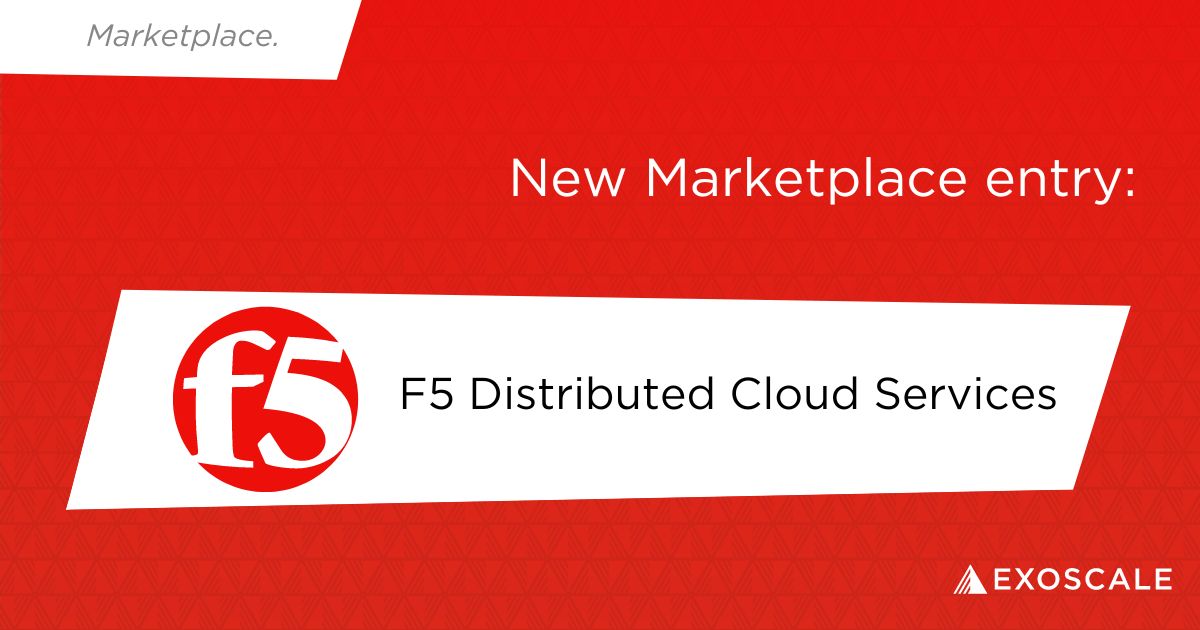 New #template: F5 Distributed Cloud Services is now available on our Marketplace! This BYOL template optimized for the Exoscale Compute instances can simplify your multi-#cloud #infrastructure. For more: exoscale.com/marketplace/li…