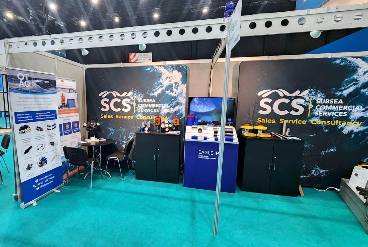 We had a good time catching up with some of our existing customers on Day 1 at #SubseaExpo Aberdeen. Join us again today and tomorrow, alongside our partner Subsea Commercial Services Ltd at Stand 99, to explore our latest technology offerings for your underwater applications.