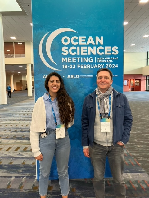 @ppr_riomar has arrived at the Ocean Science Meeting #OSM24 in New Orleans🌊 If you want to talk about a Data-Model approach for quantifying the impact of flood deposition on organic carbon recycling in RiOMar sediments : the Rhône River Delta, come to Rabouille.C talk today !