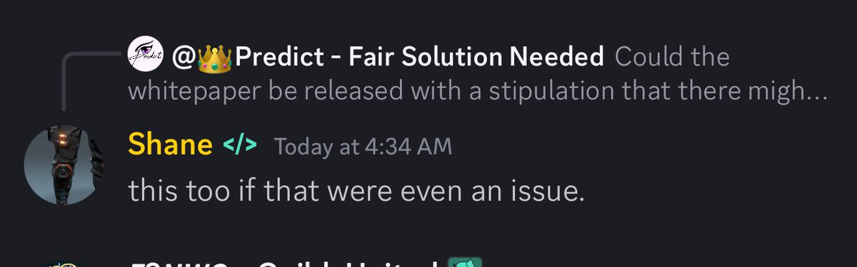 <a href="/theshaneisaac/">Shane Isaac 🌍2️⃣</a> reiterates nothing has changed and that #Earth2 is still aiming for the whitepaper in Q1 (i.e. within the next 40 odd days)
