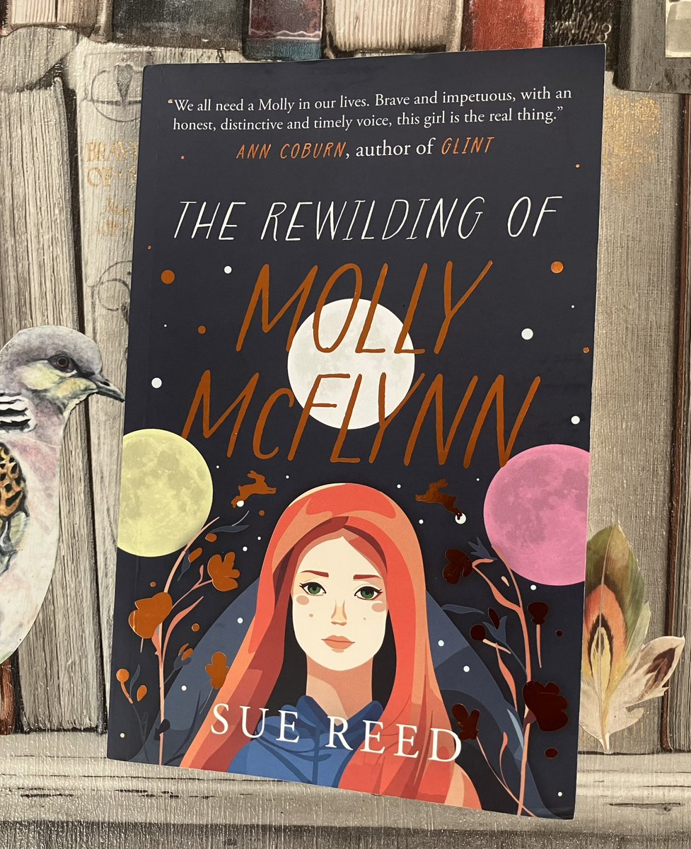 Lost myself in this turbulent teenage world of #TheRewildingofMollyMcFlynn. @suereedwrites really ‘gets’ this age & gives them agency & it will resonate with many (inc adults!) It bears witness to both 2020 & the witch trials of 1649, & is gloriously rural & urban & wild 1/2