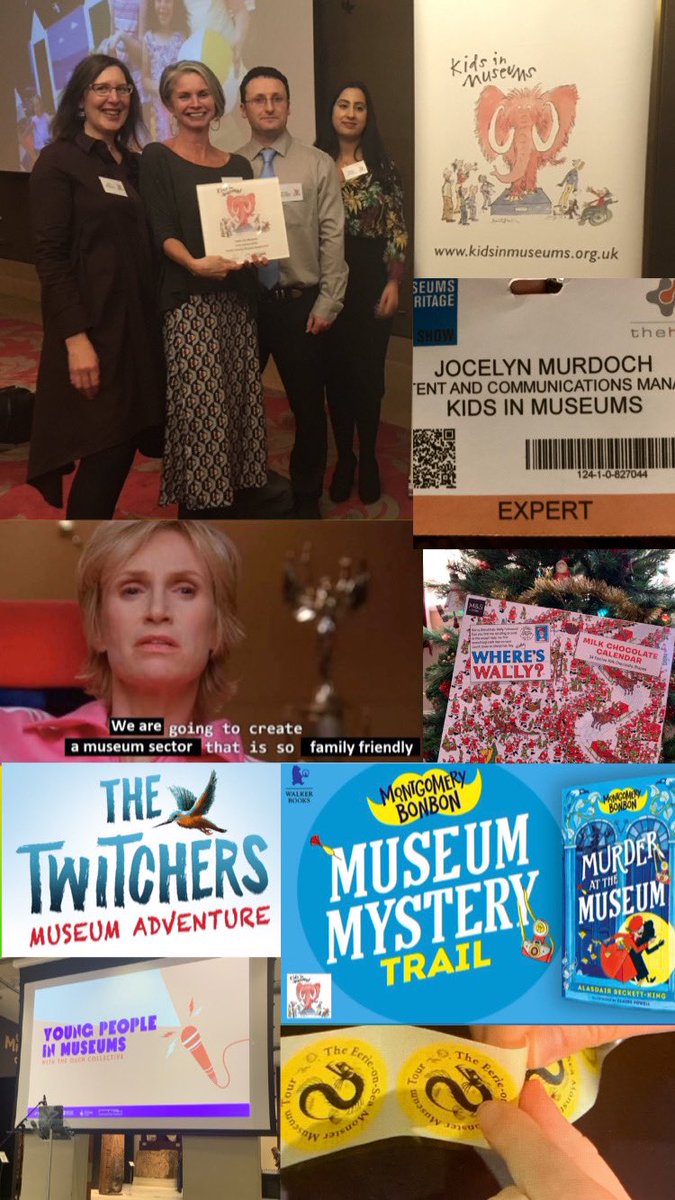 just_jocelyn's tweet photo. An emotional week this week saying goodbye to @kidsinmuseums after five and a half years as Content &amp; Comms Manager. I feel very lucky to have worked with this amazing team. Here are just a few of my highlights 💫 https://t.co/yPV2bMQhEI
