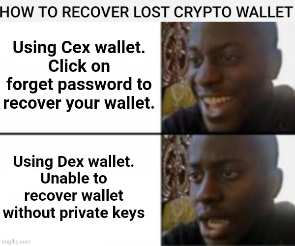 Realized the difference between a Centralized exchanges (Cex) and Decentralized exchanges(Dex)?

Check video below 👇🏽
vm.tiktok.com/ZM6opKXnA/

#Crypthority #Crypto #Cex #Dex