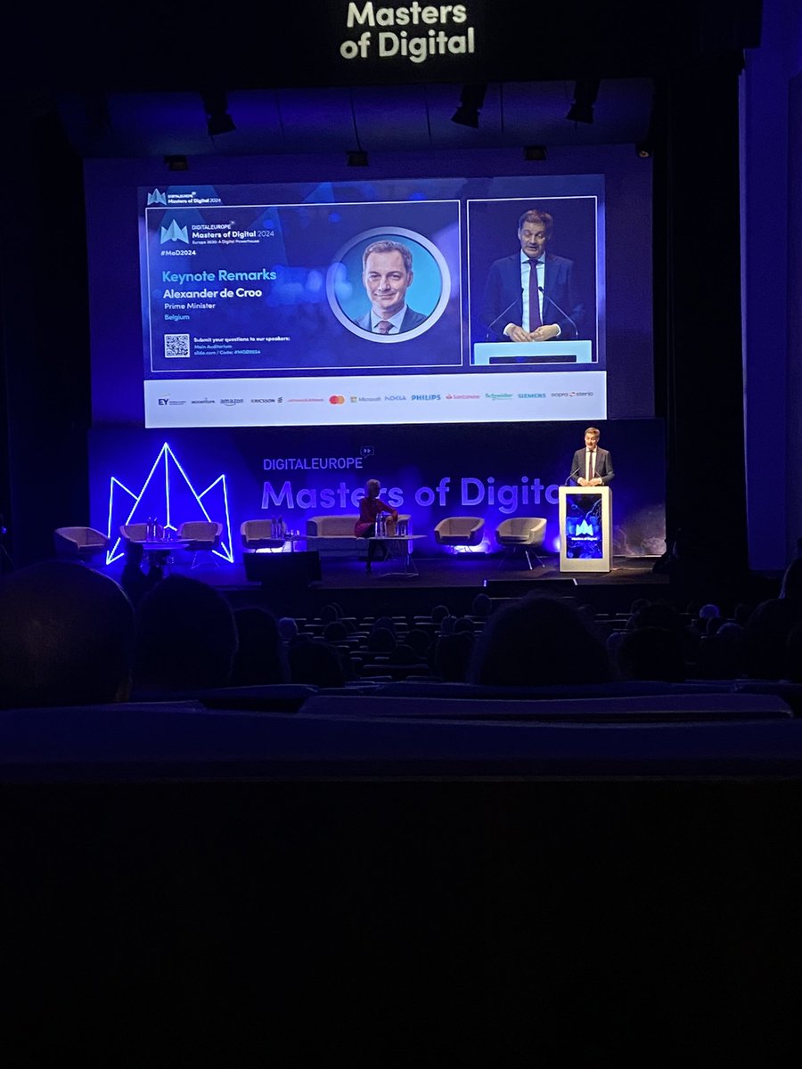 „We need to add a few more carrots to the mix“ - Belgian Prime Minister <a href="/alexanderdecroo/">Alexander De Croo 🇧🇪🇪🇺</a> 
It’s good that competitiveness will be high on the agenda again! 🚀💪
#MoD2024