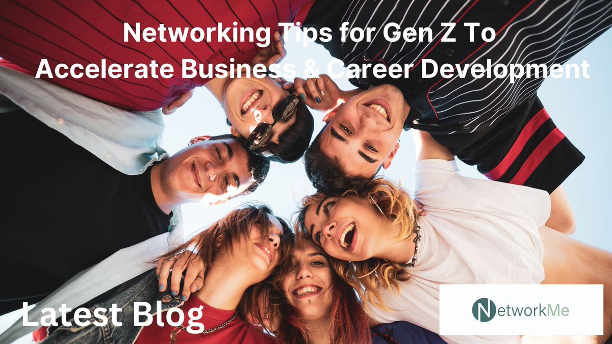 NetworkingJean's tweet photo. Latest blog focuses on networking tips for Gen Z folk to consider when looking to accelerate their business and career development.
Link to the blog in the comments below. You can read it here: https://t.co/TFBGZyQIMR
#NetworkMe #GenZ #Networks #Business #CareerDevelopment https://t.co/3lHo0moSfw