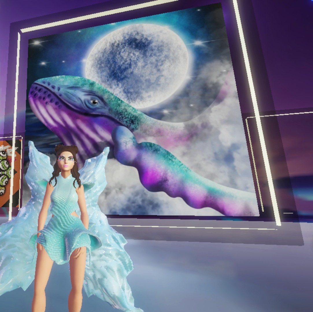 n_neraida_a's tweet photo. Metaverse Exhibition 
@tan_polishuk
@ulyana_art_ist
@nft_king_world
Go check out our works in the Meta Prime Gallery. Exhibition is LIVE 🎉😎 

Next step - @nft_paris 🚀

https://t.co/UqtMEJIzrx

#metaverse #musicnfts #nftart
#metaprime #nftparis @bygrida https://t.co/w5GGSbcMU6