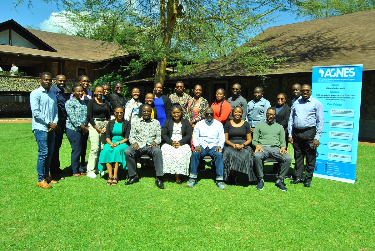 AGNESAfrica1's tweet photo. AGNES retreat at The Great Rift Valley Lodge, Naivasha.
Seated from Left: (Lucy Njuguna, @BiovIntCIAT_eng , Dr. Cromwel Lukorito, @IPCC_CH @uonbi , Prof. Miriam Joshua, Board Member, Dr. George Wamukoya, AGNES Team Leader, Patricia Nyingúro, @MeteoKenya, & Pedro Chilambe, CIAT.) https://t.co/pmQM6iYswu