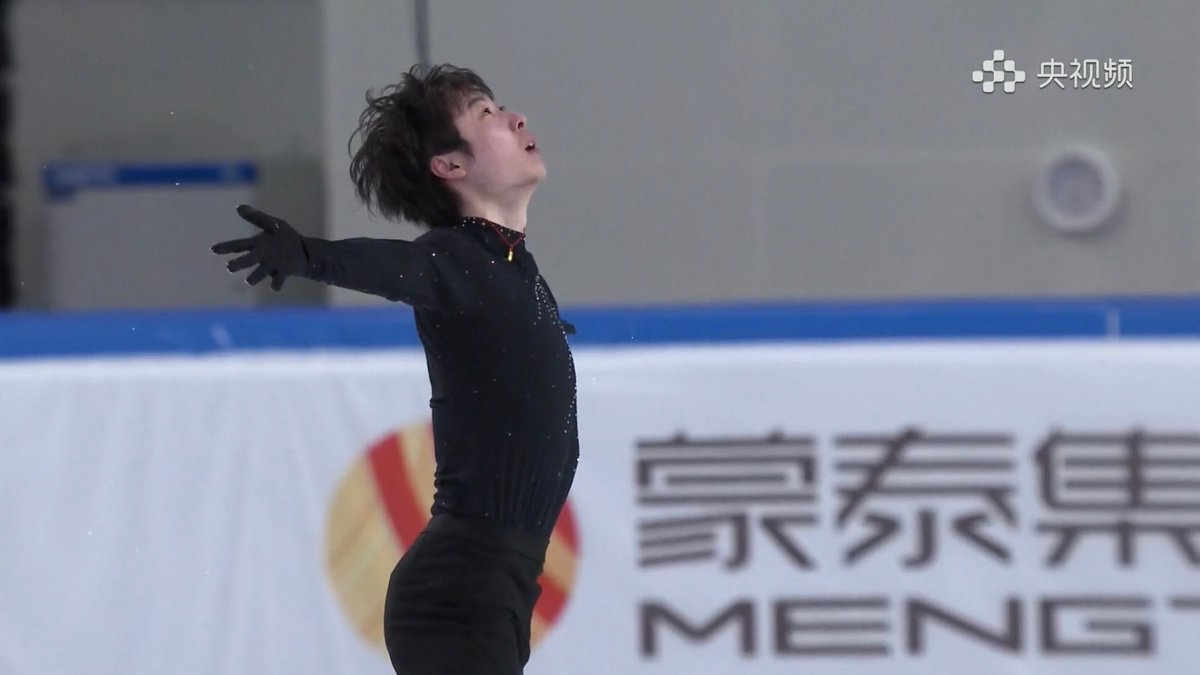boyang_fan's tweet photo. 20240221 Chinese National Winter Games
Team Event, Men SP, Boyang representing Beijing
“Vienna”
4T, 3A, 3Lz3T(so)
TES 47.4 + PCS 41.8 = 89.2
*Coach Xu and Fu were assigned as temporary companies for this competition. No coaching change.

#BoyangJin #金博洋 #ボーヤン #ボーヤンジン https://t.co/Jt20UZWRTj